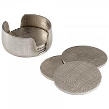 Cyan Designs 08130 - Nickel Coasters Nickel