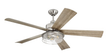 Craftmade GAR56BNK5 - 56" Ceiling Fan w/Blades & LED Light Kit