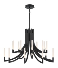 Eurofase 49012-033 - OLETTE-CHD-20LT-42IN-BK-FR